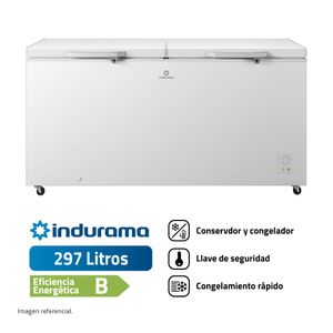Congelador Indurama 420L Ci-420bl