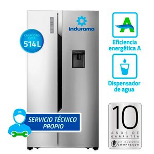 Refrigeradora Indurama Side by Side 514L RI-788D Croma