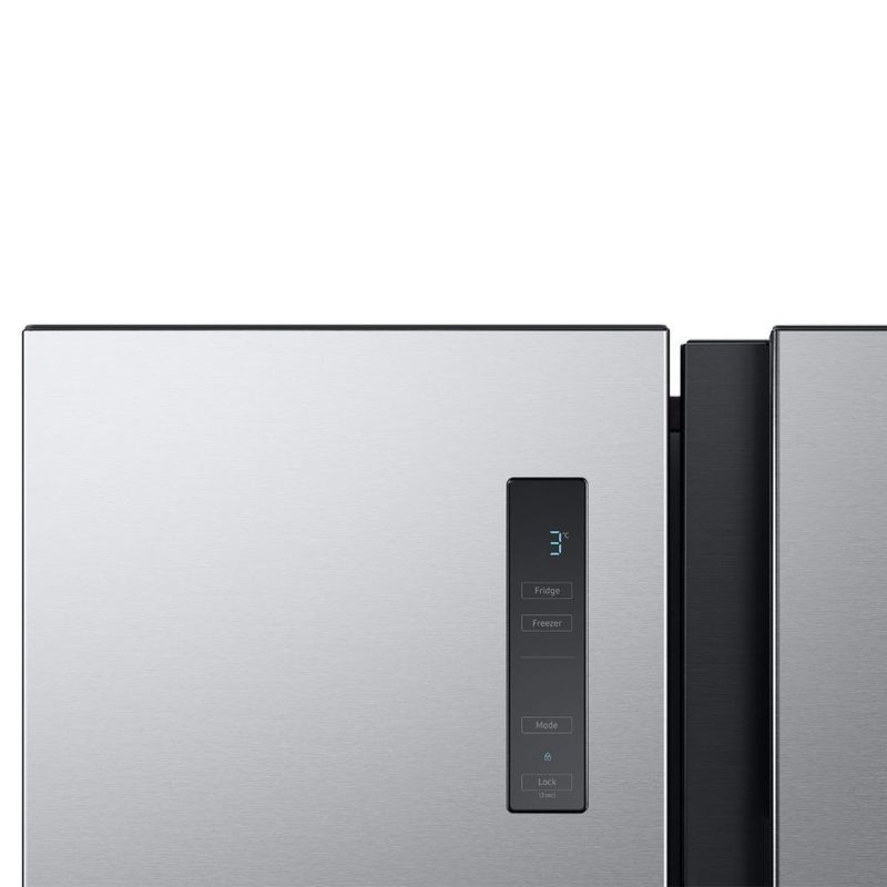 Refrigeradora-Side-By-Side-Samsung-RS52B3000M9-PE-490L-Gris