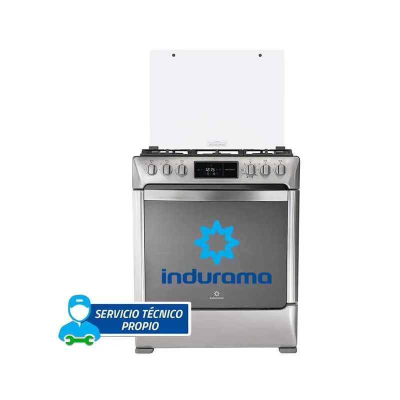 Cocina-Gas-Indurama-MONTECARLO-ZAFIRO-30--Croma-5-Hornillas