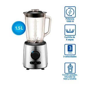 Licuadora Indurama 1.5L LI-INX Inox