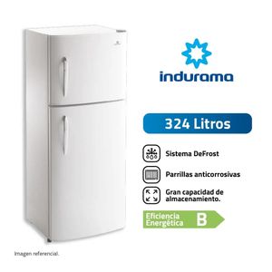 Refrigeradora Indurama 324L RI530 BL Blanco