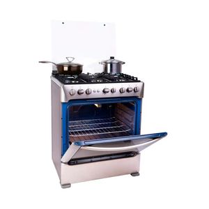 Cocina Gas Indurama GALICIA ZAFIRO 30" Croma 6 Hornillas