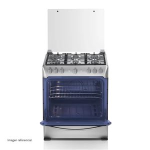 Cocina Gas Indurama PARMA ZAFIRO 30" Croma 6 Hornillas