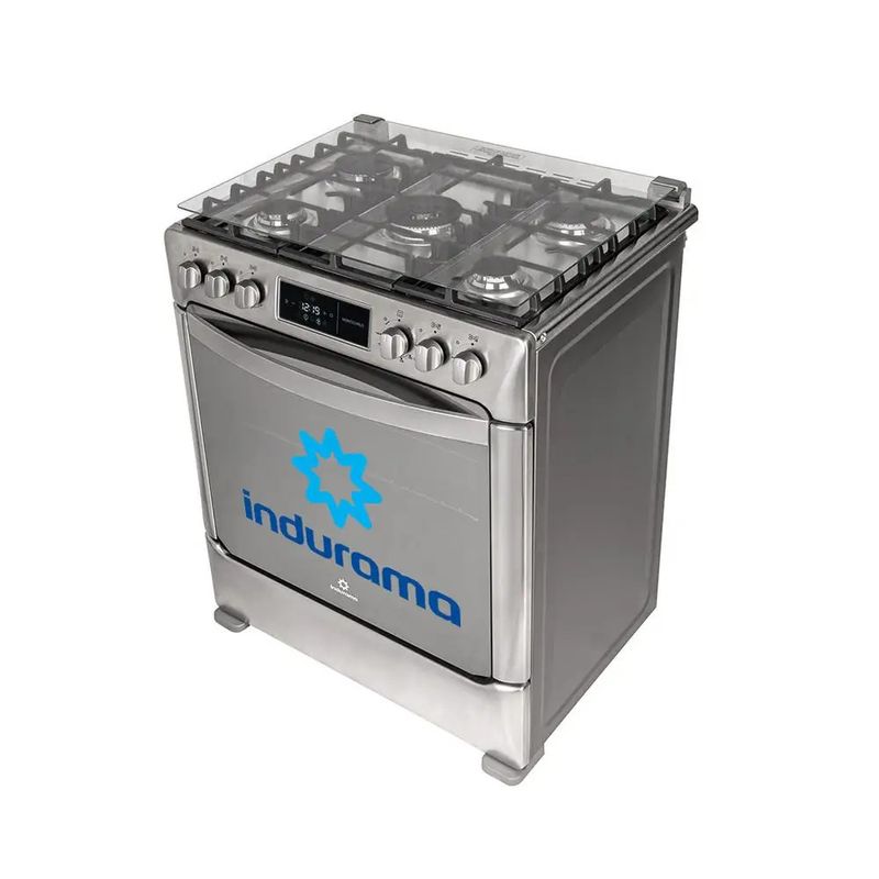 Cocina-Gas-Indurama-MONTECARLO-ZAFIRO-30--Croma-5-Hornillas