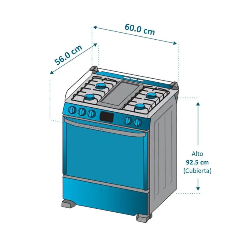 Cocina-Gas-Mabe-CMP6030FX0-24--Inox-4-Hornillas