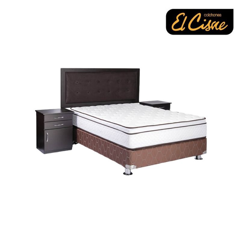 Dormitorio-Savama-Colchon-2-plz-Base-Cabecera-2-Veladores