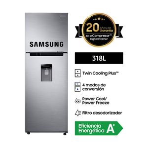 Refrigeradora Samsung 318L RT32K5730S8 Plata