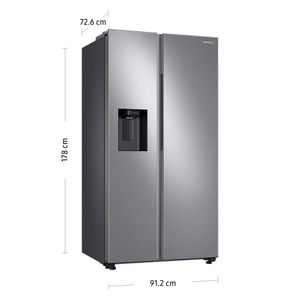 Refrigeradora Samsung 602L RS60T5200S9/PE Gris