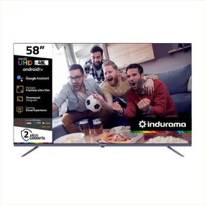 Televisor Smart UHD 4K Indurama 58 pulgadas 58TIKGFUHD4K