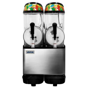 Maquina de Granizado Ventus 2 Vasos C/ Cenefa 12X2 Lts VG-122A