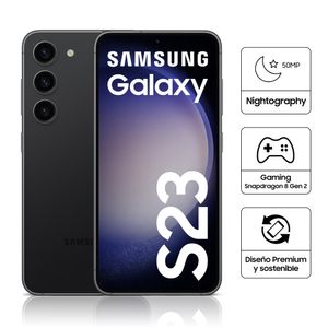 Celular 5G Samsung Galaxy S23 8GB 256GB 50mp Phantom Black