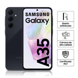 Celular 5G Samsung Galaxy SM-A356EZKFLTP A35 8GB 256GB 50MP Negro