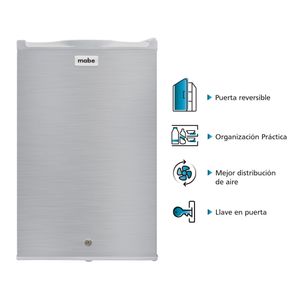 Frigobar Mabe 93L RMF04PRX0 Inox