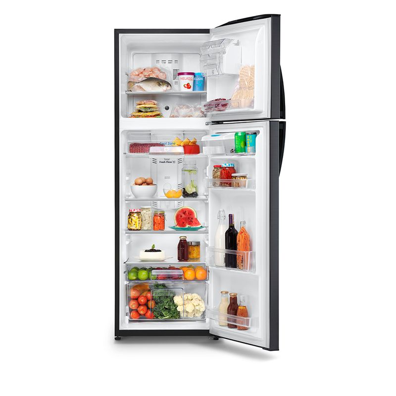 Refrigeradora-Mabe-292L-RMA310FZPC-Black-Steel