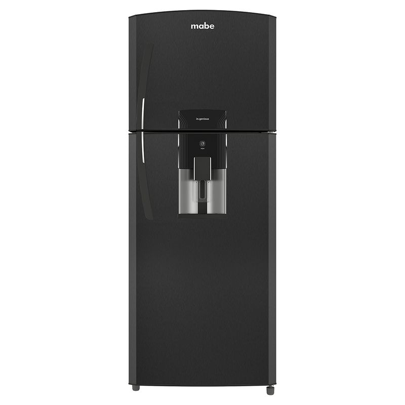 Refrigeradora-Mabe-391L-RMP405FJPC-Black-Steel