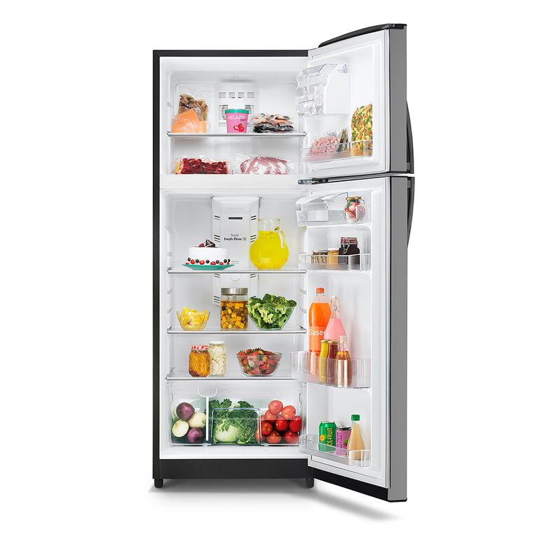 Refrigeradora-Mabe-391L-RMP405FJPC-Black-Steel