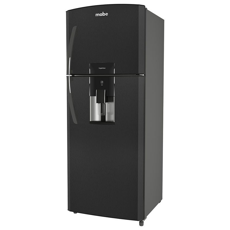 Refrigeradora-Mabe-391L-RMP405FJPC-Black-Steel