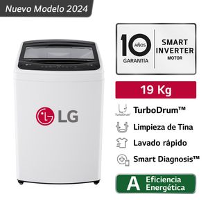 Lavadora Automática LG WT19WVTB 19kg Blanca
