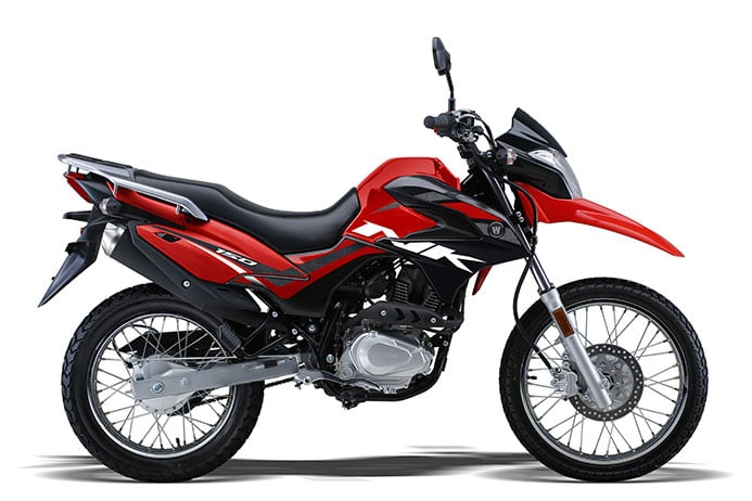 Moto-Haojue-NK150--Rojo