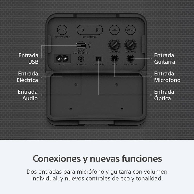 Parlante-Bluetooth-Sony-SRS-XV800-Mega-Bass