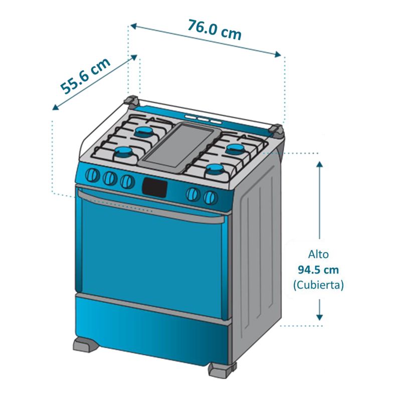 Cocina-Mabe-CMP7670FX0-Inox