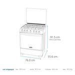 Cocina-a-Gas-Mabe-CMP7630FX0-Inox