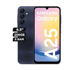 Celular 5G Samsung A25 6.5" 8GB 256GB 50MP Negro