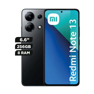 Celular Xiaomi Redmi Note 13 6.6" 8GB 256GB 108MP Negro