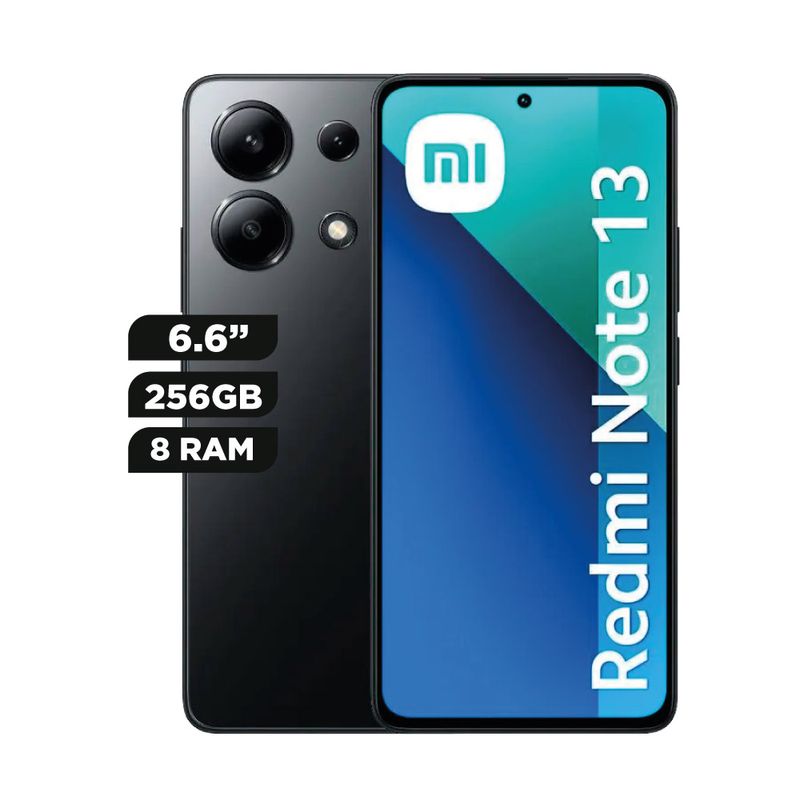 Celular-Xiaomi-Redmi-Note-13-6.6--8GB-256GB-108MP-Negro