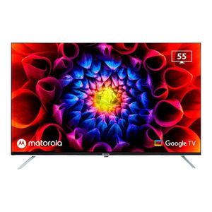 Televisor Smart UHD 4K Motorola 55 pulgadas MOT55ULE11 Google TV