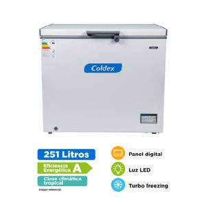Congeladora Horizontal Coldex 251L CH10PLUS Blanco