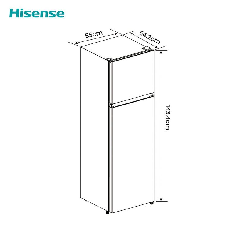 Refrigeradora-Hisense-205L-RD267H-C-D-Gris