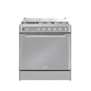 Cocina a Gas Midea MGS30F2LCCWSS-PE 30’’ 5 Hornillas Acero Inoxidable