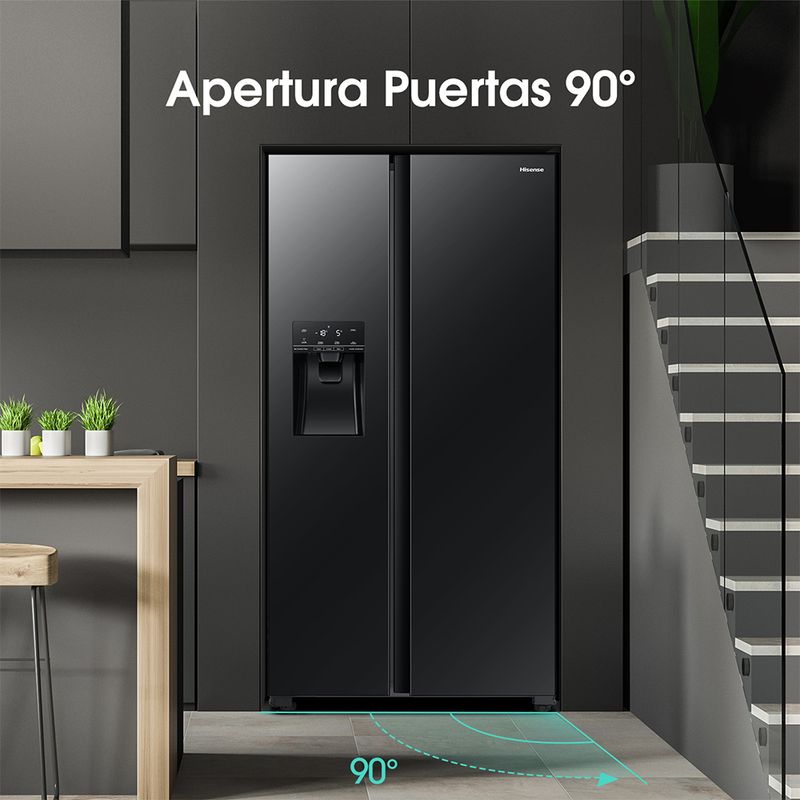 Refrigerador-Side-by-Side-Hisense-535L-BCD-535W-C-D-Negro