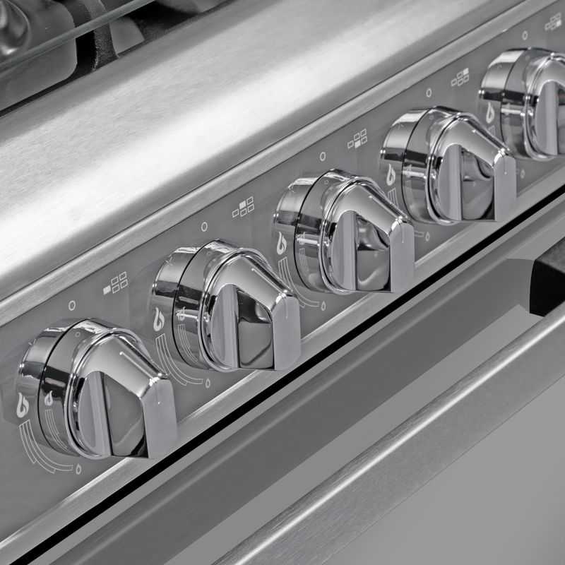 Cocina-a-Gas-Midea-MGS30F2LCCWSS-PE-30’’-5-Hornillas-Acero-Inoxidable