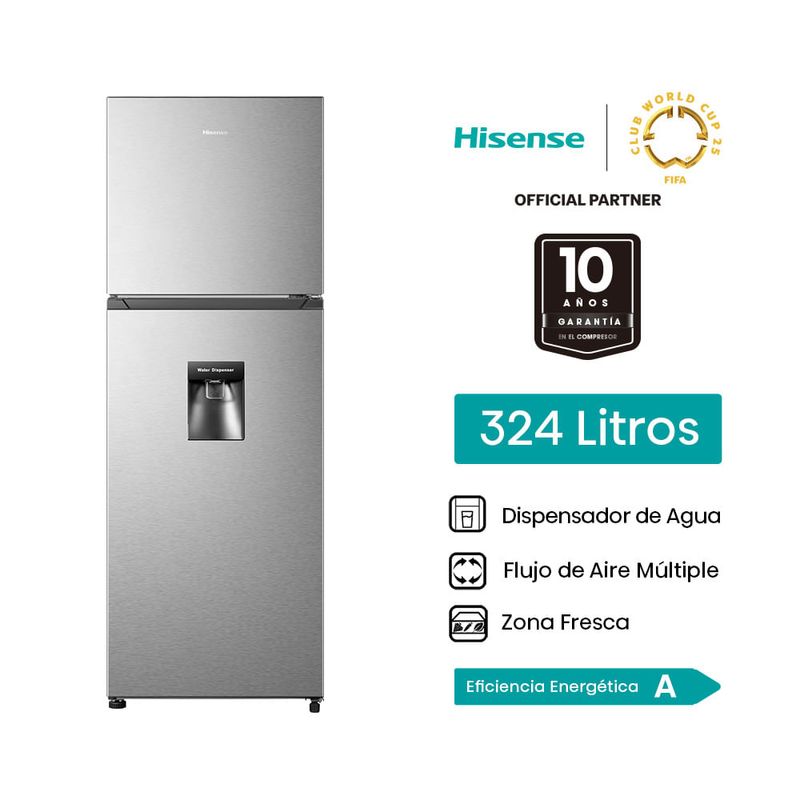 Refrigeradora-Hisense-324L-RT3N320NMC-S-D-Gris