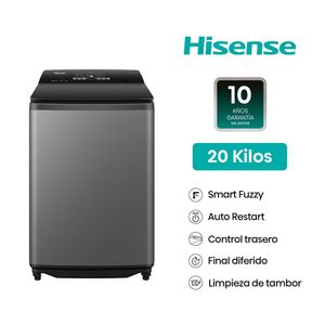 Lavadora Automática Hisense WT3I2023UT 20Kg Grafito