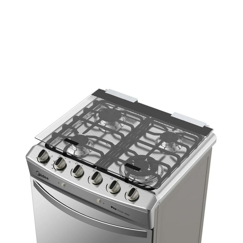 Cocina-Gas-Procook-MGS24FS2LBBMSS-PE-24--4-hornillas-Acero-Inox