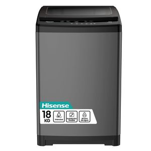 Lavadora Automática Hisense WT3W1823UT 18Kg Grafito