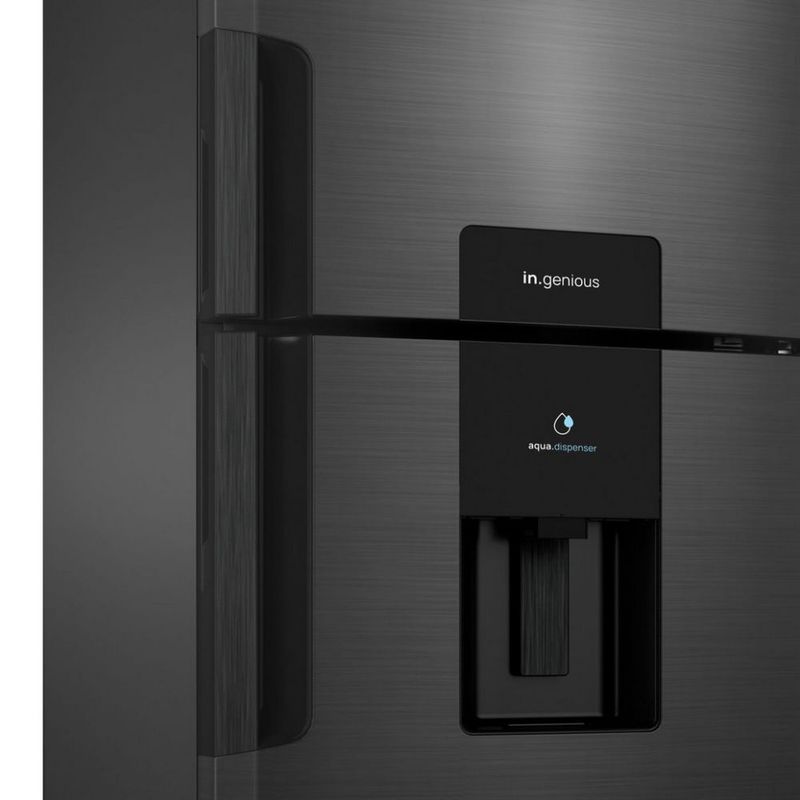 Refrigeradora-No-Frost-Mabe-382L-RMP415YPC-S-D-Black-Steel