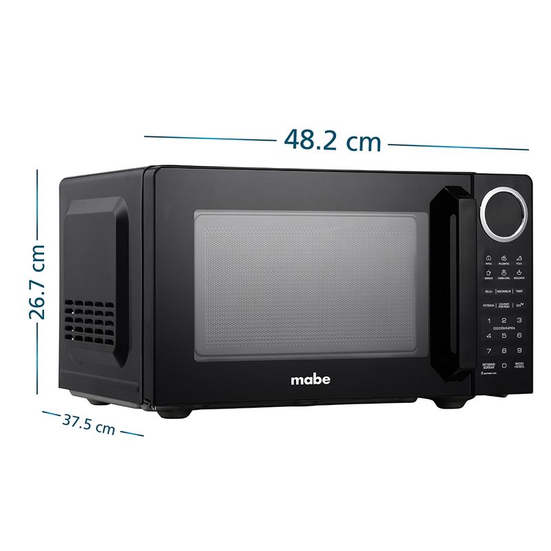 Horno-Microondas-Mabe-25-litros-HMM09PNJ-Negro