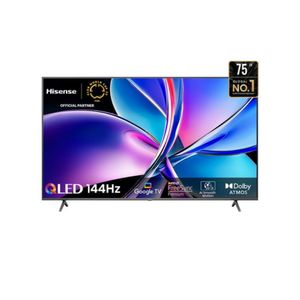 Televisor Smart UHD 4K Hisense 75 pulgadas QLED 75Q7QG (144Hz) Google