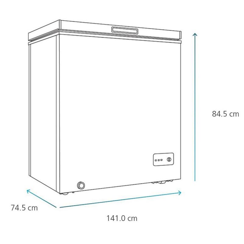 Congeladora-Horizontal-Mabe-430L-CHM430PB2-Blanca