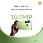 Celular-Xiaomi-Redmi-Note-14-256GB-8GB-108MP-Lime-Green