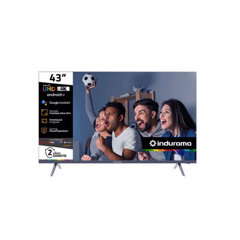 Televisor-Smart-FHD-43-Pulgadas-Indurama-Google-TV-43TIKGF2FHD-2024