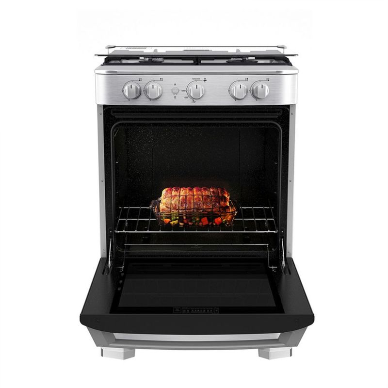 Cocina-a-Gas-Mabe-24--4-Hornillas-CMP6030FX1-Silver