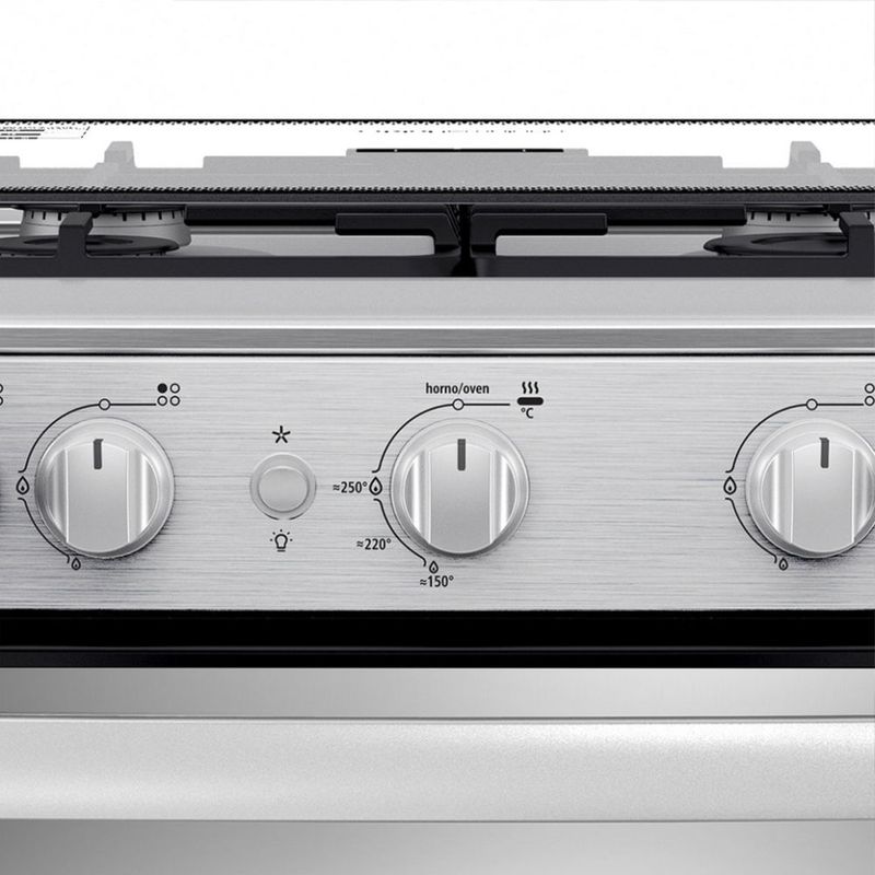 Cocina-a-Gas-Mabe-24--4-Hornillas-CMP6030FX1-Silver