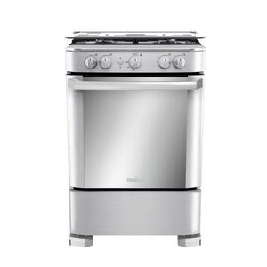 Cocina a Gas Mabe 24" 4 Hornillas CMP6040FX1 Inox