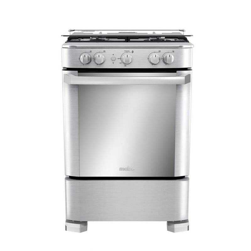 Cocina-a-Gas-Mabe-24--4-Hornillas-CMP6040FX1-Inox
